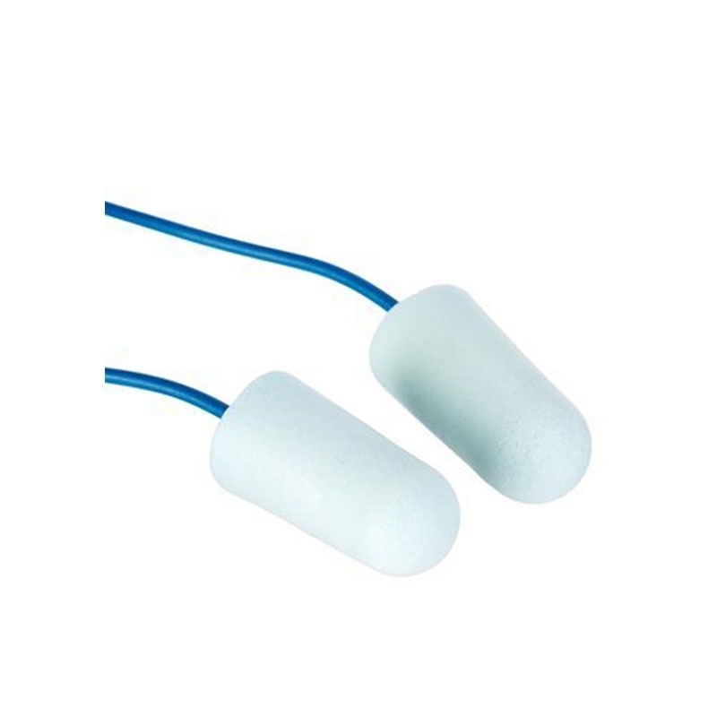 3M E-A-R E-A-Rsoft Metal Detectable Earplugs, Corded, 36dB, ES-01-011A - 200 Pair