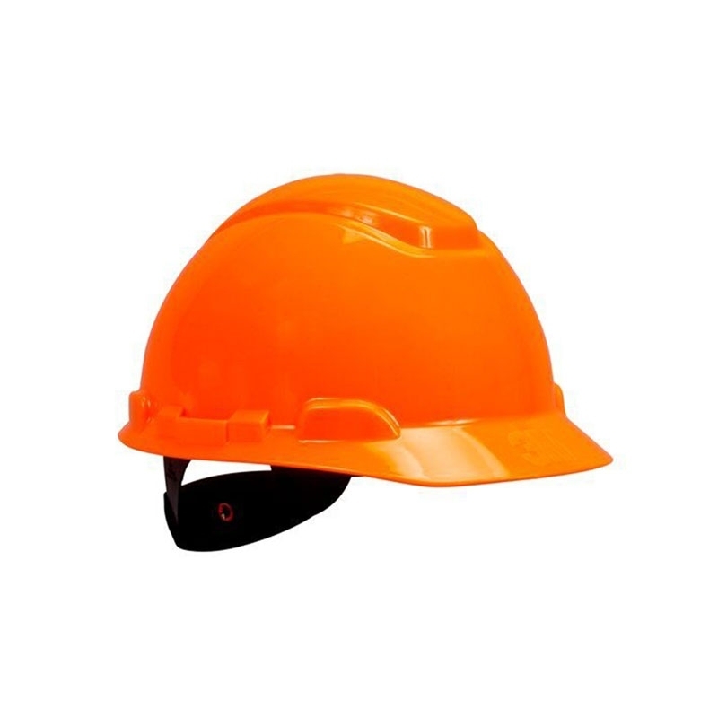 3M PELTOR H700 Hard Hat Helmet, Ratchet suspension, Dielectric 440v, Orange, H-701N-OR