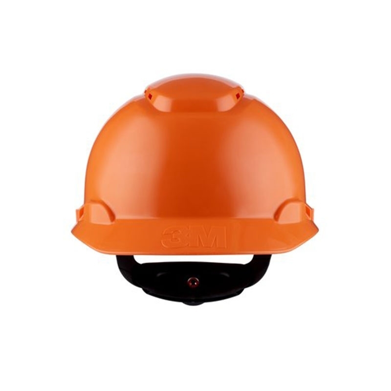 3M PELTOR H700 Series Safety Helmet, Ratchet suspension, Ventilated, Orange, H-700N-OR