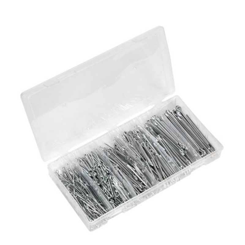 Sealey AB001SP Split Pin Assortment 555pc Small Sizes Imperial & Metric