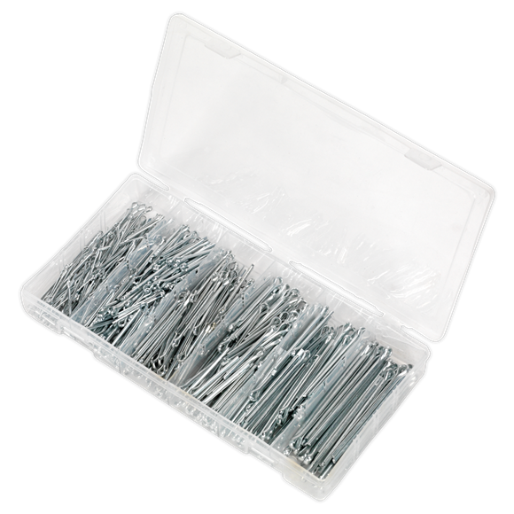 Sealey AB044DE O-Clip Double Ear Assortment 140pc Zinc Plated