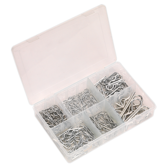 Sealey AB002RC R-Clip Assortment 150pc