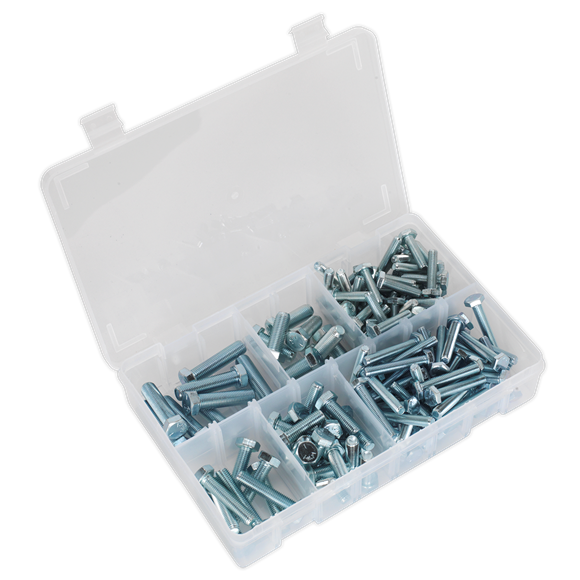 Sealey AB047UNF Setscrew Assortment 144pc 1/4