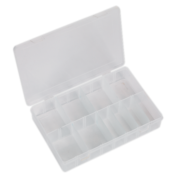 Sealey ABBOXMED Assortment Box with 8 Removable Dividers