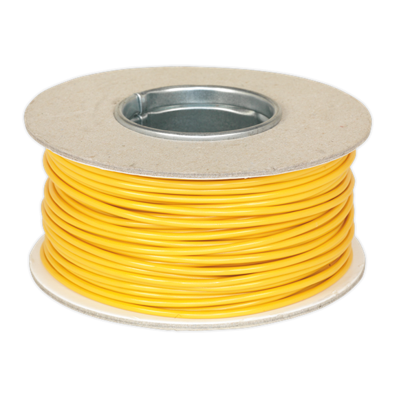 Sealey AC2830YE Automotive Cable Thin Wall Single 2mm² 28/0.30mm 50m Yellow