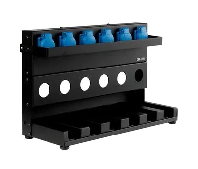 3M 833708 Adflo Battery Charging Stand, 6 Station, UK