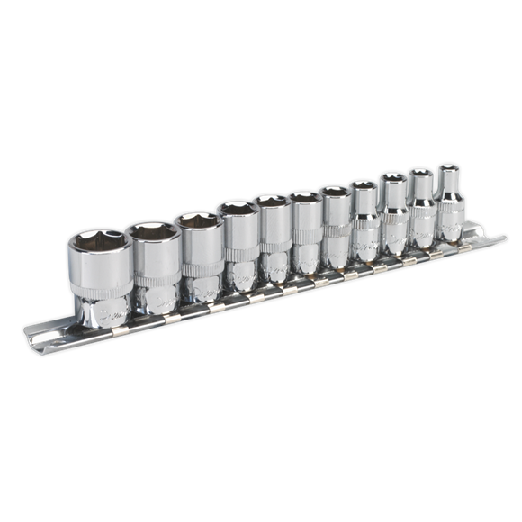 Sealey AK2670 Socket Set 11pc 1/4
