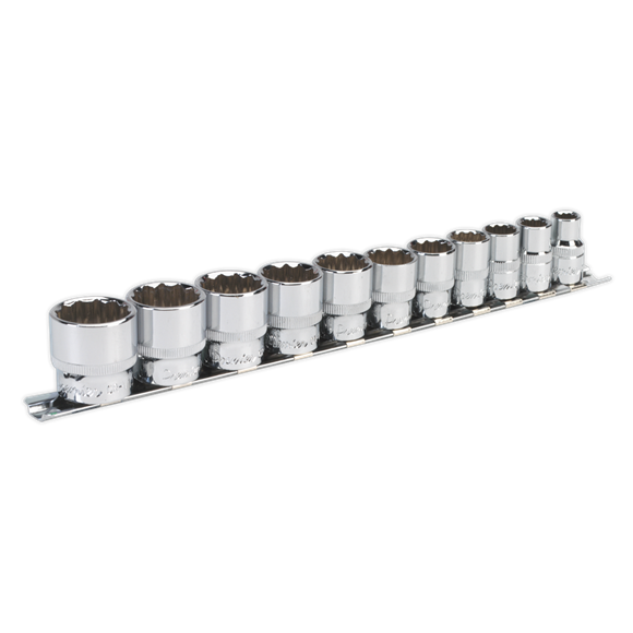 Sealey AK2672 Socket Set 11pc 3/8