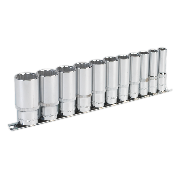 Sealey AK2673 Socket Set 11pc 3/8