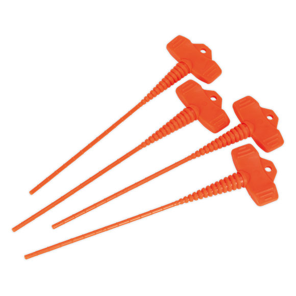 Sealey AK391 Applicator Nozzle Stopper Pack of 4