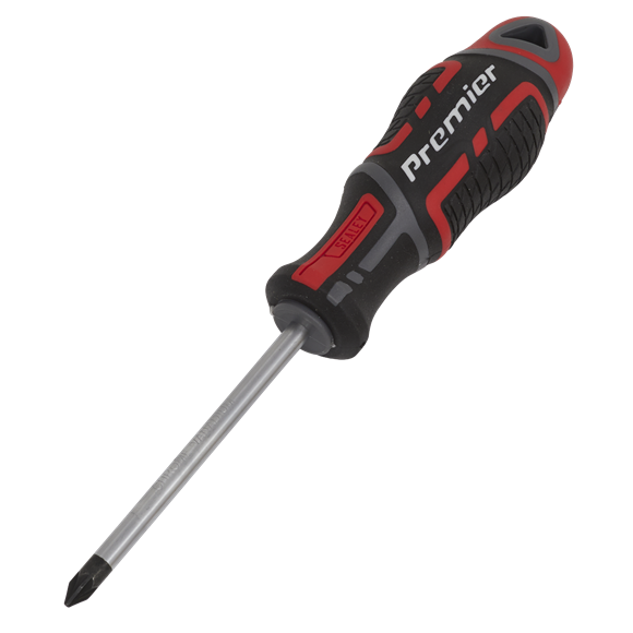 Sealey AK4365 Screwdriver Pozi #1 x 75mm GripMAX®