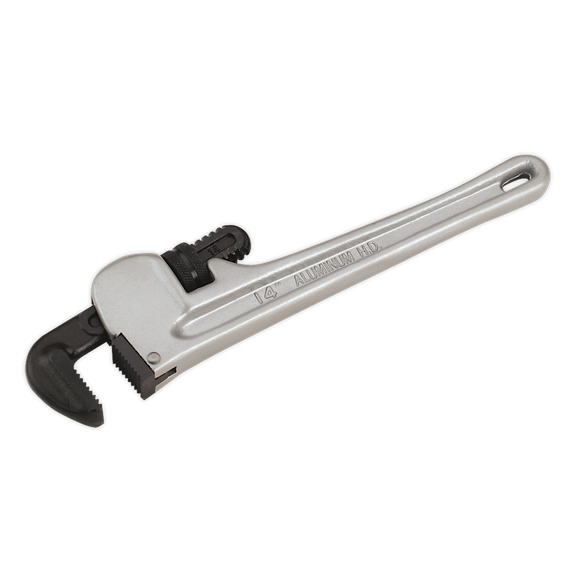 Sealey AK5108 Pipe Wrench European Pattern 350mm Aluminium Alloy