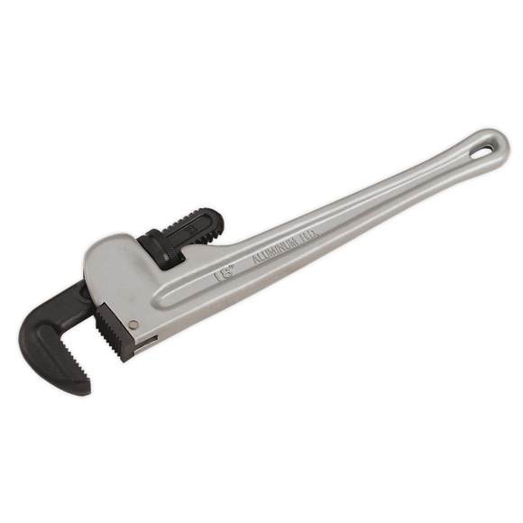 Sealey AK5109 Pipe Wrench European Pattern 450mm Aluminium Alloy