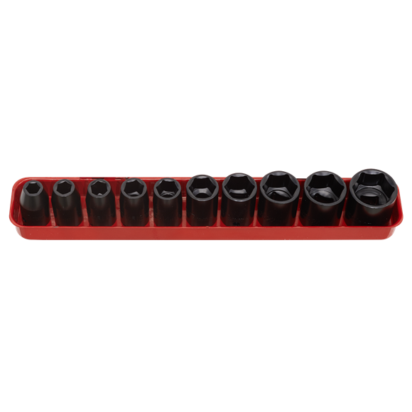 Sealey AK56/11M Impact Socket Set 10pc 1/2