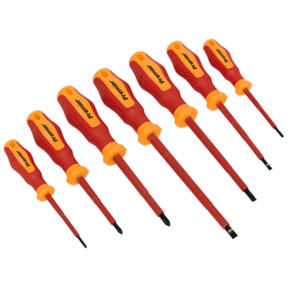 Sealey AK6125 Screwdriver Set 7pc VDE Approved