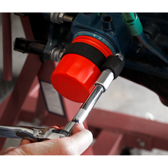 Sealey AK640 Oil Filter Strap Wrench 120mm Capacity 1/2