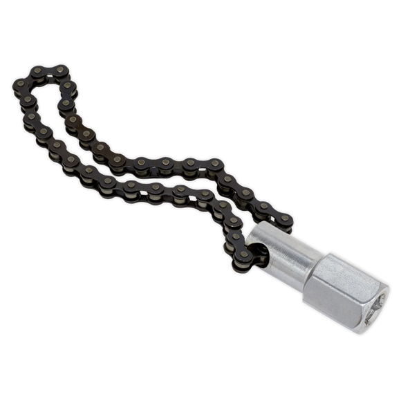 Sealey AK641 Oil Filter Chain Wrench 135mm Capacity 1/2