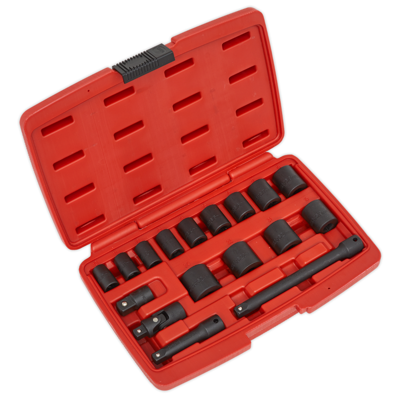 Sealey AK68217 Impact Socket Set 17pc 3/8
