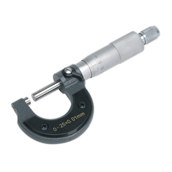 Sealey AK9630M External Micrometer 0-25mm