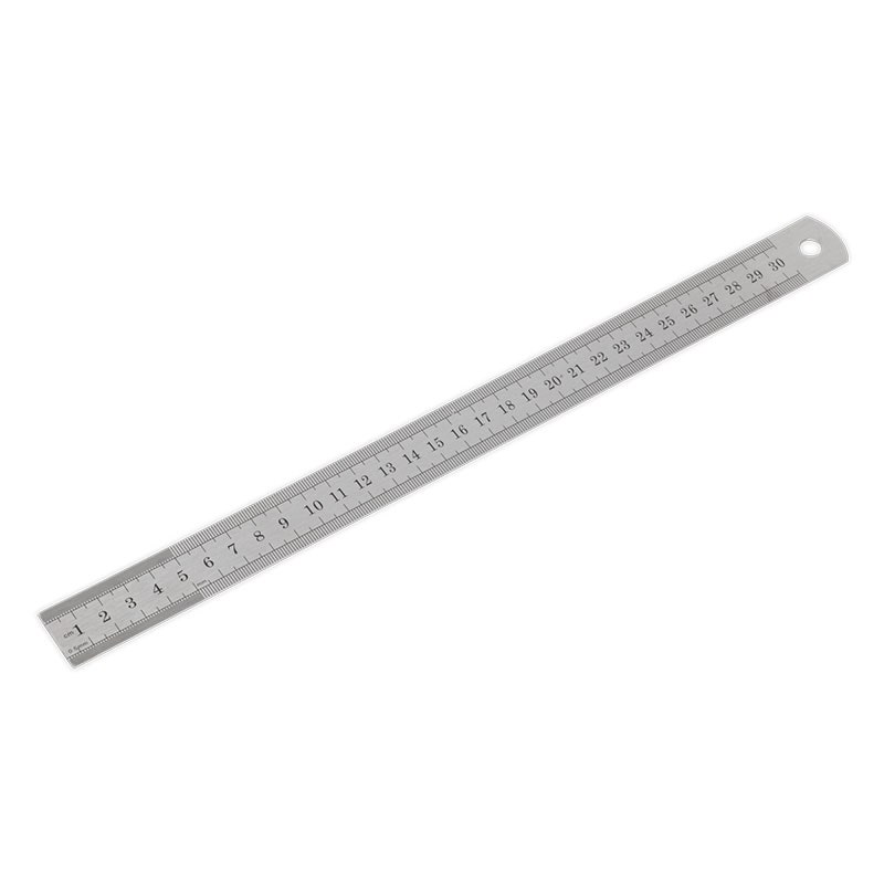 Sealey AK9641 Steel Rule 300mm/12