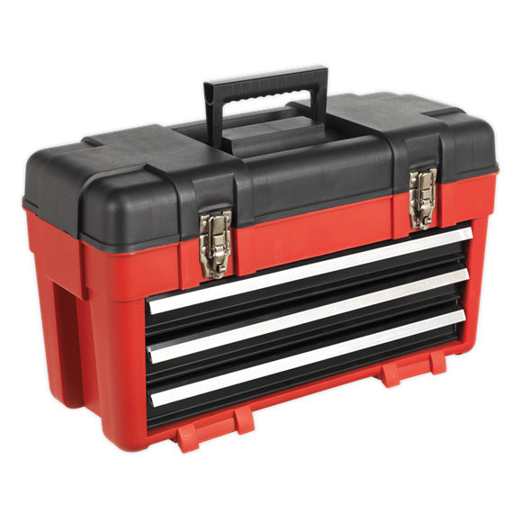 Sealey AP1003 Toolbox 585mm 3 Drawer Portable