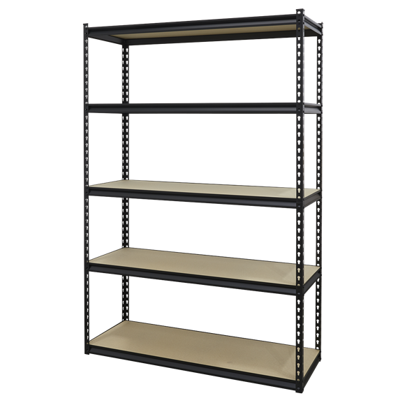 Sealey AP1200R Racking Unit with 5 Shelves 220kg Capacity Per Level