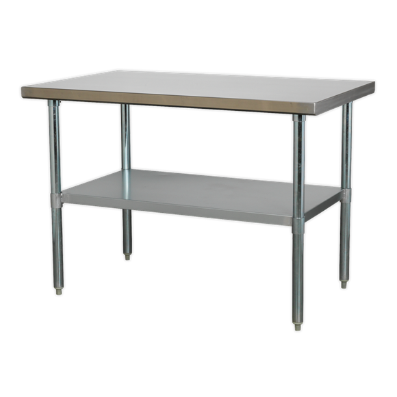 Sealey AP1248SS Stainless Steel Workbench 1.2m