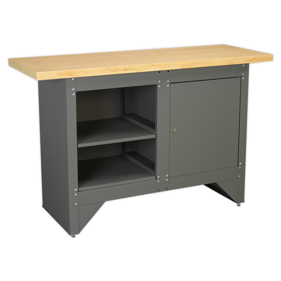 Sealey AP2010 Workbench with Cupboard Heavy-Duty
