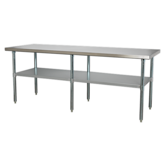 Sealey AP2184SS Stainless Steel Workbench 2.1m