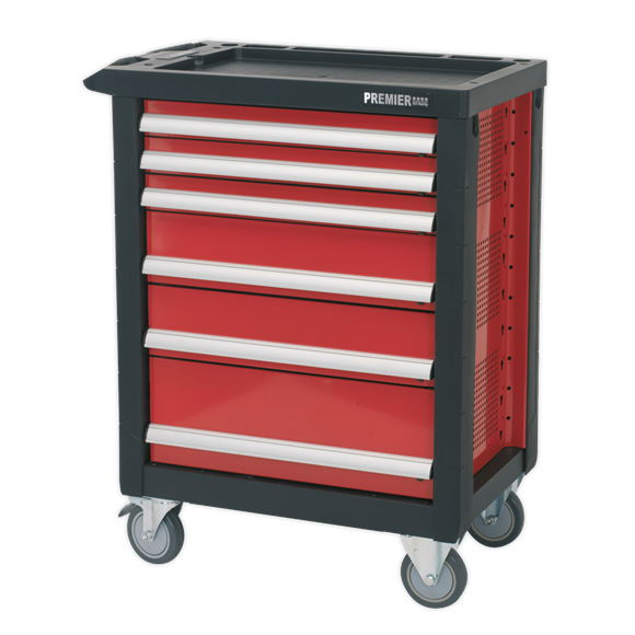 Sealey AP2406 Rollcab 6 Drawer with Ball-Bearing Slides