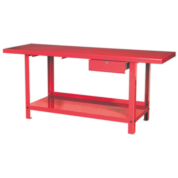 Sealey AP3020 Workbench Steel 2m with 1 Drawer