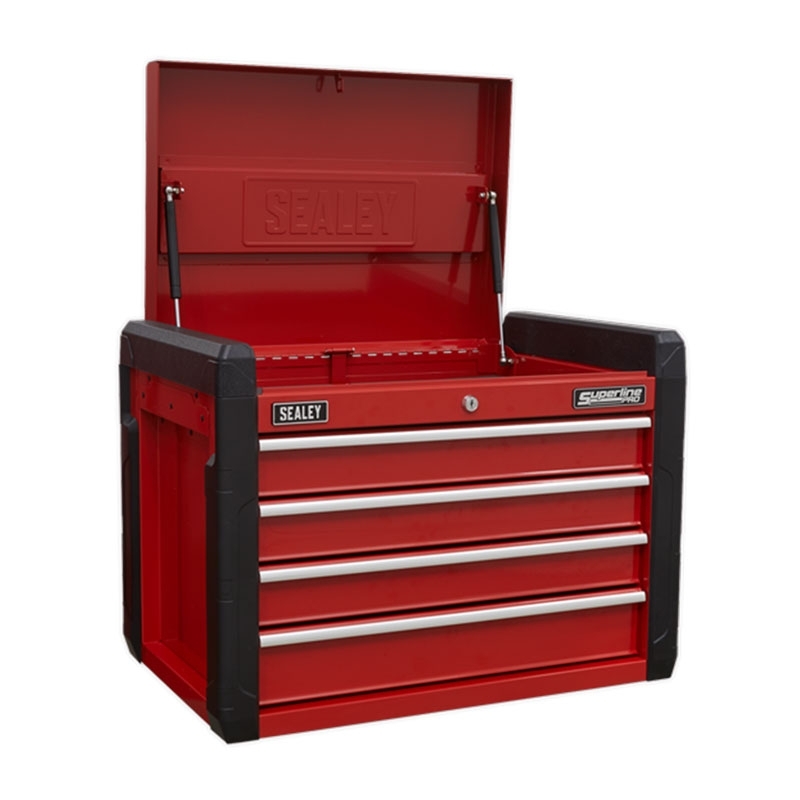 Sealey AP3401 Topchest 4 Drawer with Ball Bearing Slides