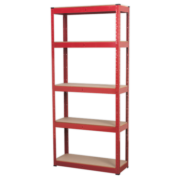 Sealey AP6150 Racking Unit with 5 Shelves 150kg Capacity Per Level