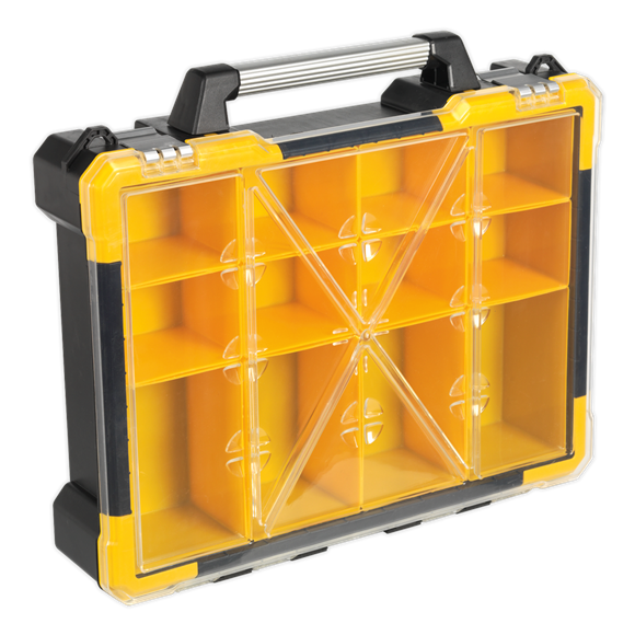 Sealey APAS12R Parts Storage Case with 12 Removable Compartments