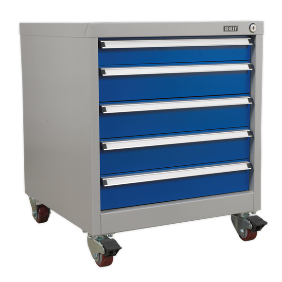 Sealey API5657A Mobile Industrial Cabinet 5 Drawer