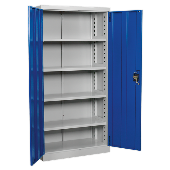 Sealey APICCOMBOF4 Industrial Cabinet 4 Shelf 1800mm