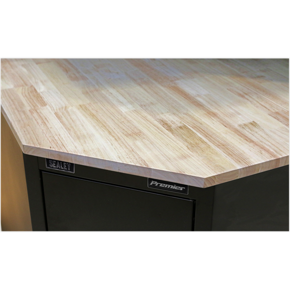 Sealey APMS18 Hardwood Corner Worktop 930mm