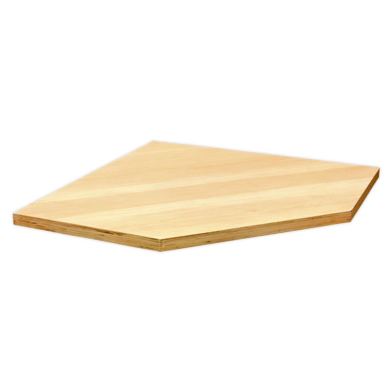 Sealey APMS60PW Pressed Wood Worktop for Modular Corner Cabinet 865mm