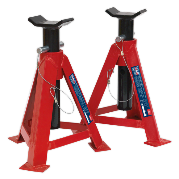 Sealey AS5000 Axle Stands (Pair) 5tonne Capacity per Stand