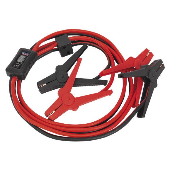 Sealey BC16403SR Booster Cables 16mm² x 3m 400A with Electronics Protection