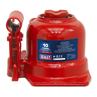 Sealey BJ10LE Bottle Jack 10 Tonne Low Profile Telescopic