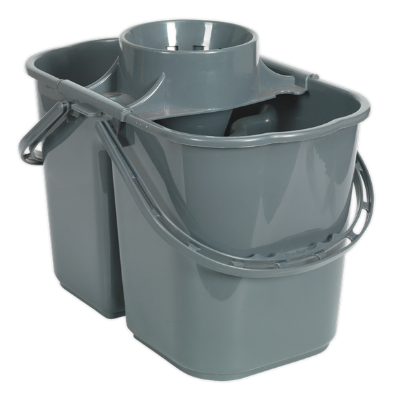 Sealey BM07 Mop Bucket 15L - 2 Compartment