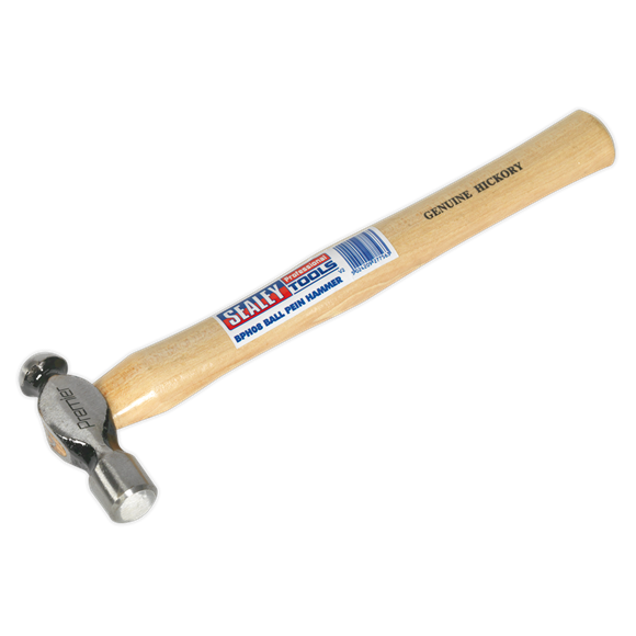 Sealey BPH08 Ball Pein Hammer 8oz Hickory Shaft