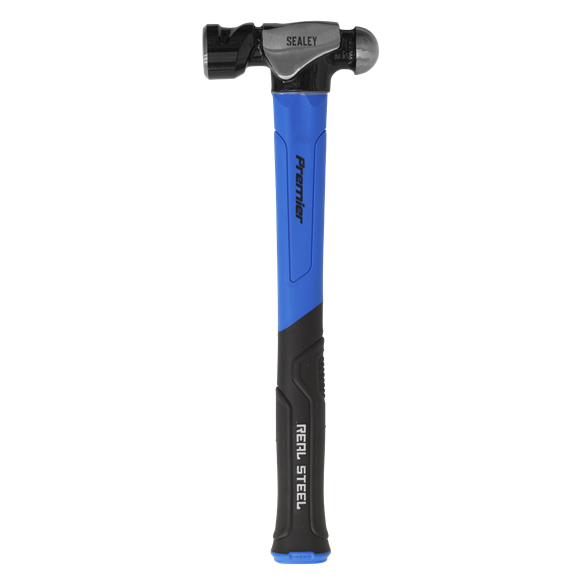 Sealey BPHG32 Ball Pein Hammer with Fibreglass Shaft 32oz