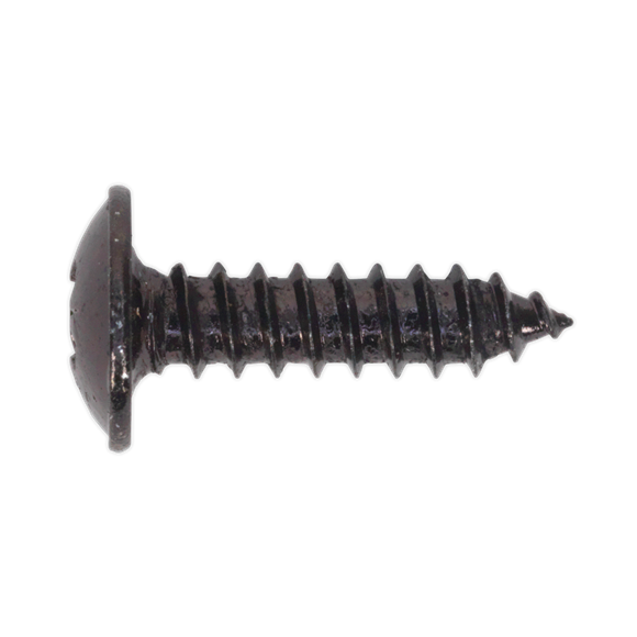 Sealey BST4216 Self Tapping Screw 4.2 x 16mm Flanged Head Black Pozi Pack of 100