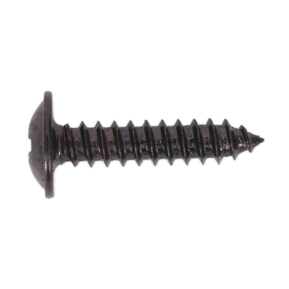 Sealey BST4219 Self Tapping Screw 4.2 x 19mm Flanged Head Black Pozi Pack of 100