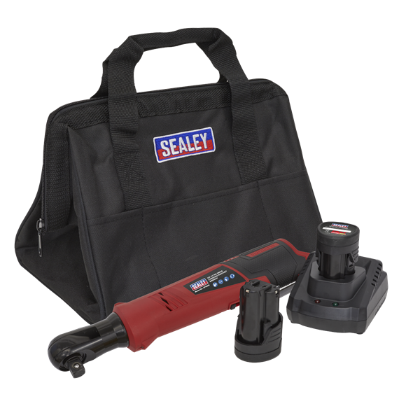 Sealey CP1209KIT Cordless Ratchet Wrench Kit 1/2
