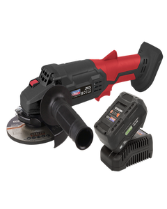 Sealey CP20VAGBKIT1 Cordless Angle Grinder Kit Ø115mm 20V 4Ah