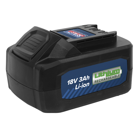 Sealey CP400BP Power Tool Battery 18V 3Ah Lithium-ion for CP400LI & CP440LIHV