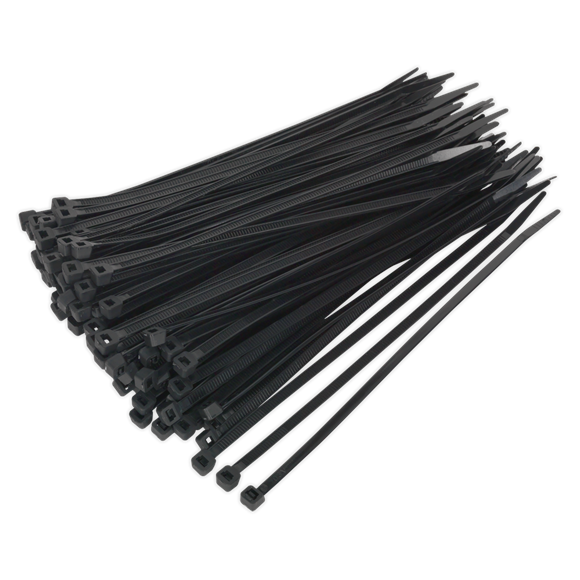 Sealey CT20048P100 Cable Tie 200 x 4.8mm Black Pack of 100